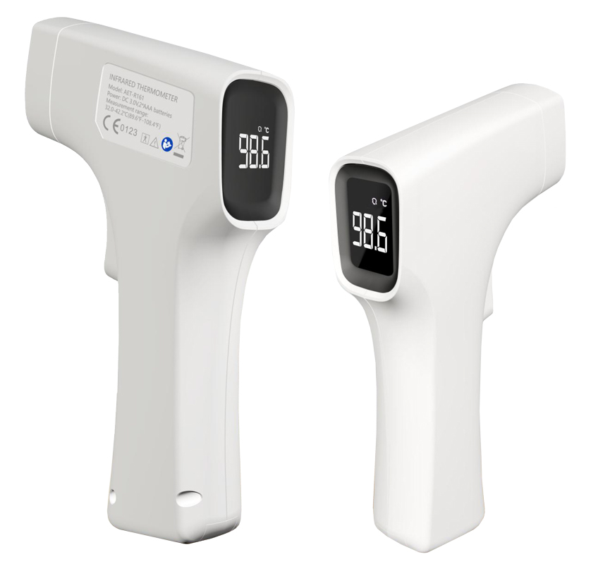 Product image of new infrared thermometer